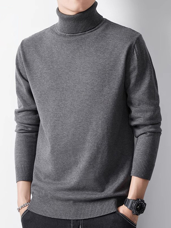 Magas galléros pulóver – fleece-béléssel, 100% poliészter, légáteresztő, gépi mosás