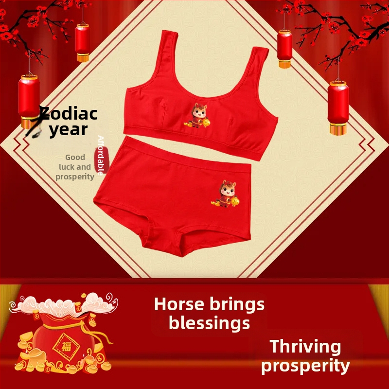 Noorte tüdrukute puuvillane alusärkide komplekt: top 1/2 kup, õhuke vormikupp, fikseeritud õlapaelad, ilma terasraamide, sportlik stiil, vanusegrupp 13–18