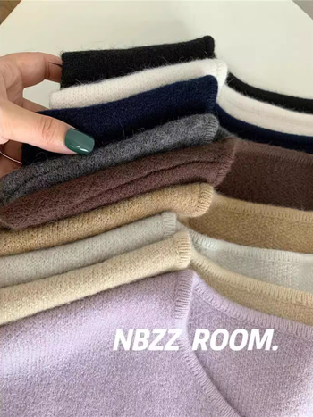 Ženski pleteni bez rukava prsluk s pet kopči – slobodan kroj, okrugli izrez, kratka duljina