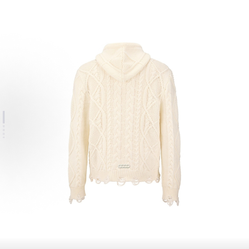 Kollégiumi stílusú kardigán 3D dzsákárd hímzéssel, 90% pamut, laza szabás, kerek nyak