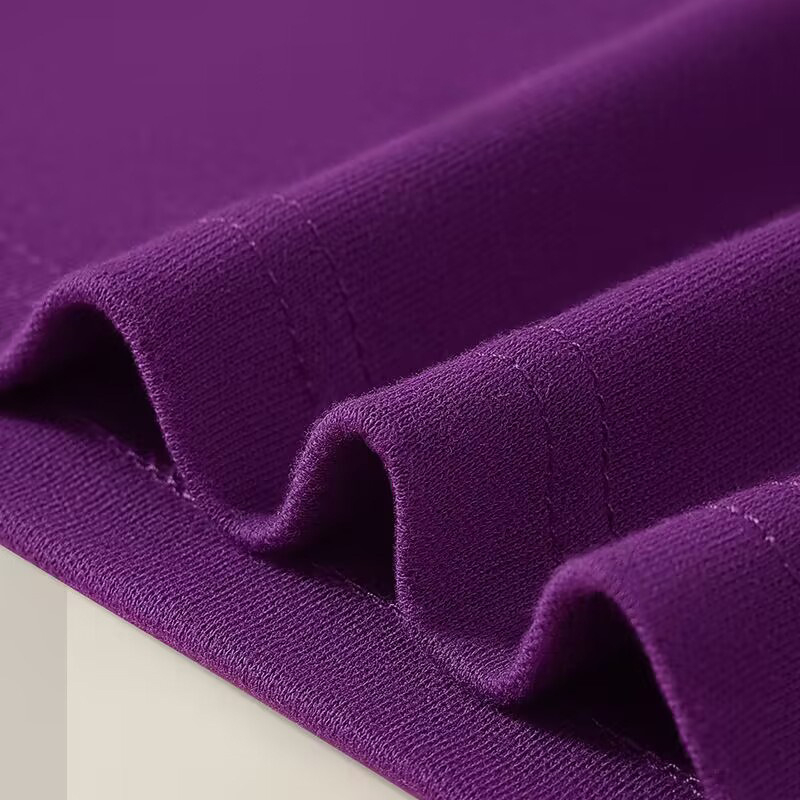 Top termic din bumbac 100%, pulover cu guler rotund, fără cusături, dintr-un singur strat, țesătură 181–200 g/m²