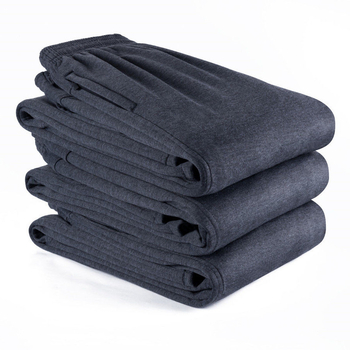 Pantaloni de iarnă pentru bărbați din amestec de bumbac, căptușiți cu fleece, talie medie, buzunare cu fermoar