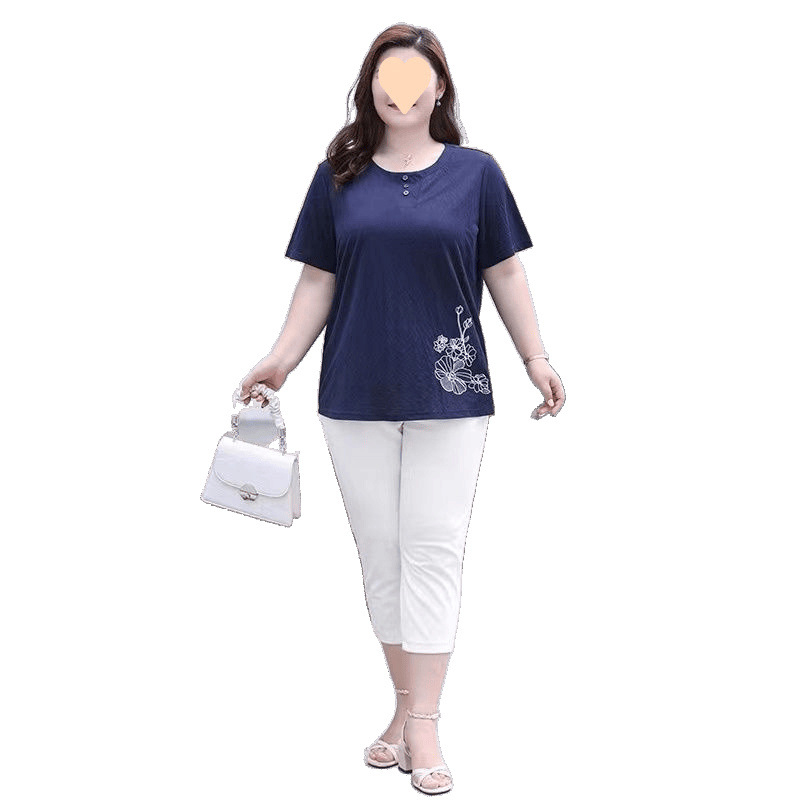 Pantaloni pentru femei cu talie înaltă, lungime cropped, croi drept, poliester ultra-subțire (90–95%), vară 2024, casual