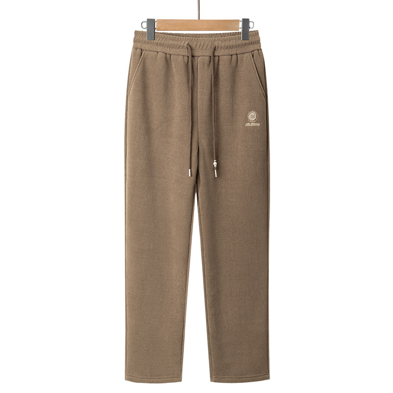 Flisinės moteriškos kelnes, laisvas kirpimas, aukštas liemuo, poliesteris, storos žiemai