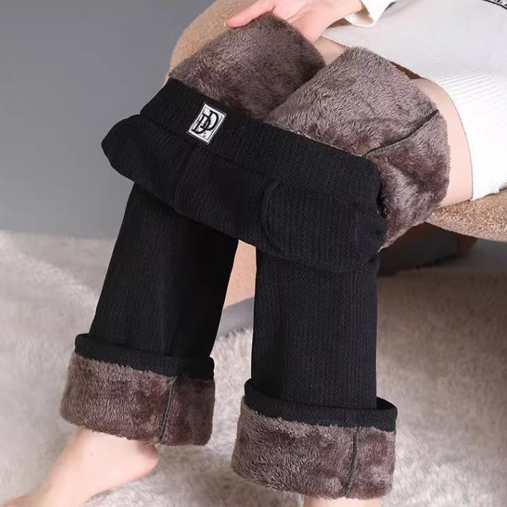 Pantaloni corduroi drepți, talie înaltă, micro-elastic, iarna 2024