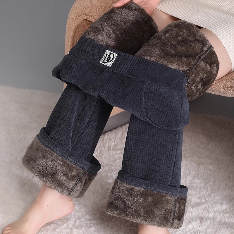 Pantaloni corduroi drepți, talie înaltă, micro-elastic, iarna 2024