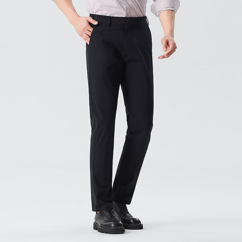 2026 Golf casual hlače od ice silk, tanke, muške, ljetne, UV zaštita, osvježavajuće, duge hlače, za srednju dob, svakodnevno nošenje