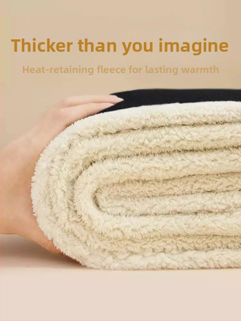 Pantaloni largi pentru femei, stil casual japonez/koreean, poliester 95% + spandex 5%, microelasticitate, grosime medie