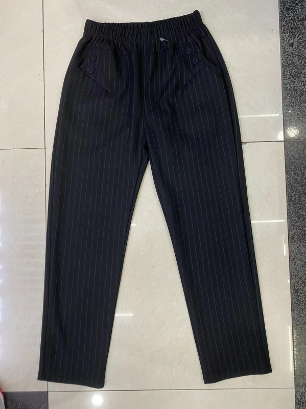 Γυναικείοι καθημερινοί παντελόνες, υψηλή μέση, φαρδιά γραμμή, μικροελαστικότητα, ύφασμα Tencel cotton (50–70% αναγεννημένη κυτταρίνη) με Spandex <30%, μακριές