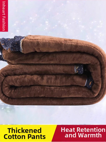 Pantaloni femei cu croială lejeră, poliester gros pentru iarnă, sezonul 2025, >95% poliester, grosime: mare