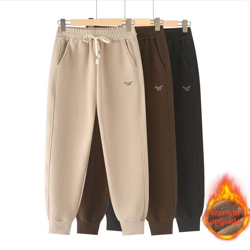 Pantaloni femei anti vânt, toamnă 2025, croială lejeră, peste 95% poliester, lungime 9/10