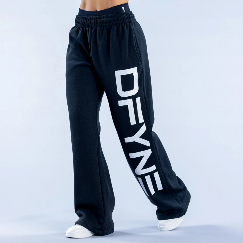 Hiphop ulični stil, ravne hlače s retro otiskom – srednji pojas, tanko pamuk, mikroelastičnost