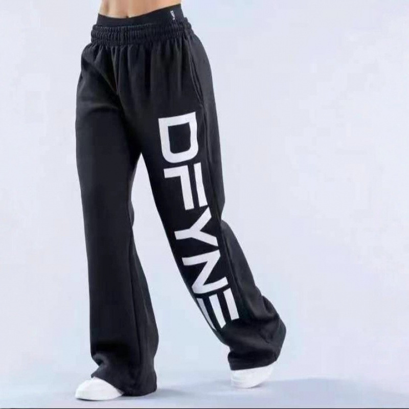 Hiphop ulični stil, ravne hlače s retro otiskom – srednji pojas, tanko pamuk, mikroelastičnost