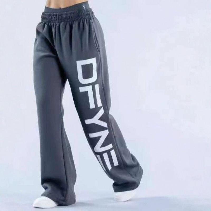 Hiphop ulični stil, ravne hlače s retro otiskom – srednji pojas, tanko pamuk, mikroelastičnost
