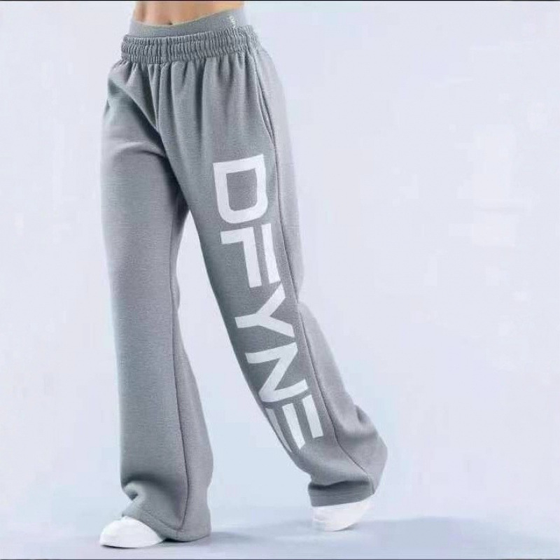 Hiphop ulični stil, ravne hlače s retro otiskom – srednji pojas, tanko pamuk, mikroelastičnost