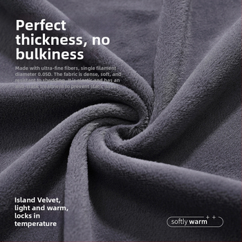 Férfiaknak szóló island velvet pizsama szett, kardigán-stílus, gallér, hosszú ujjú, otthoni viselet, 2025 tavaszi megjelenés