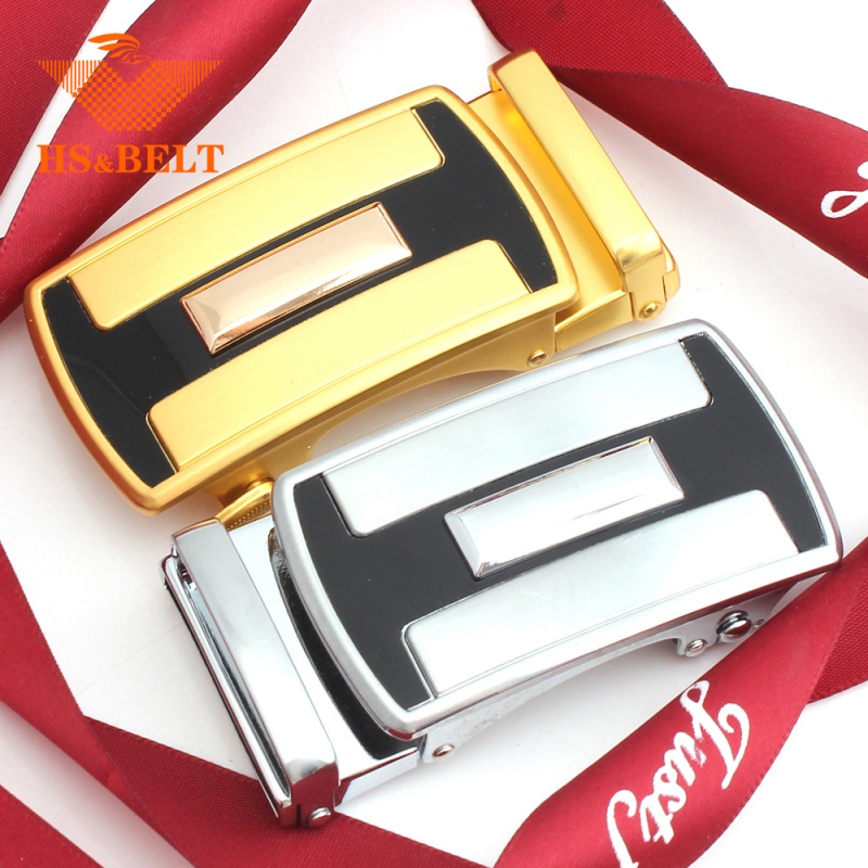 Vyrų diržas su automatine sagtimi, elipsės formos sagtis iš lydinio biurui