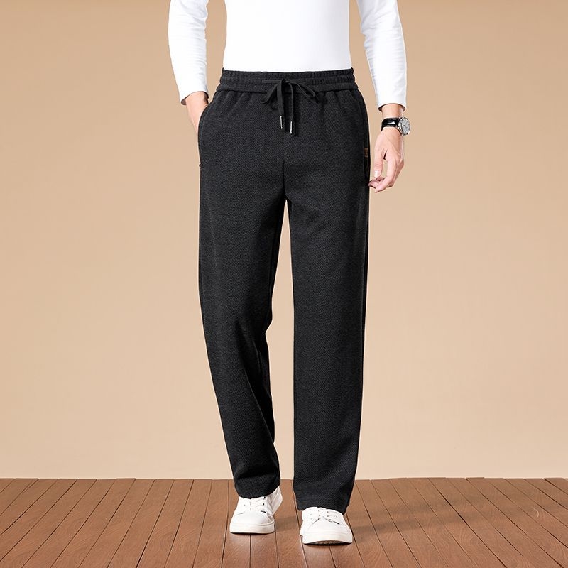 Üzleti-kényelmes nadrág, lazább szabás, középmagas derék, övvel, cipzáras zárás, vastag téli anyag