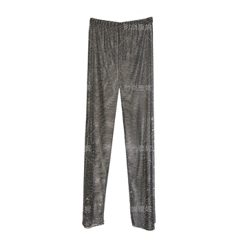 Női casual nadrág, egyenes szabás, poliészter anyag 50-70% tartalom, nyár 2023, friss és aranyos stílus