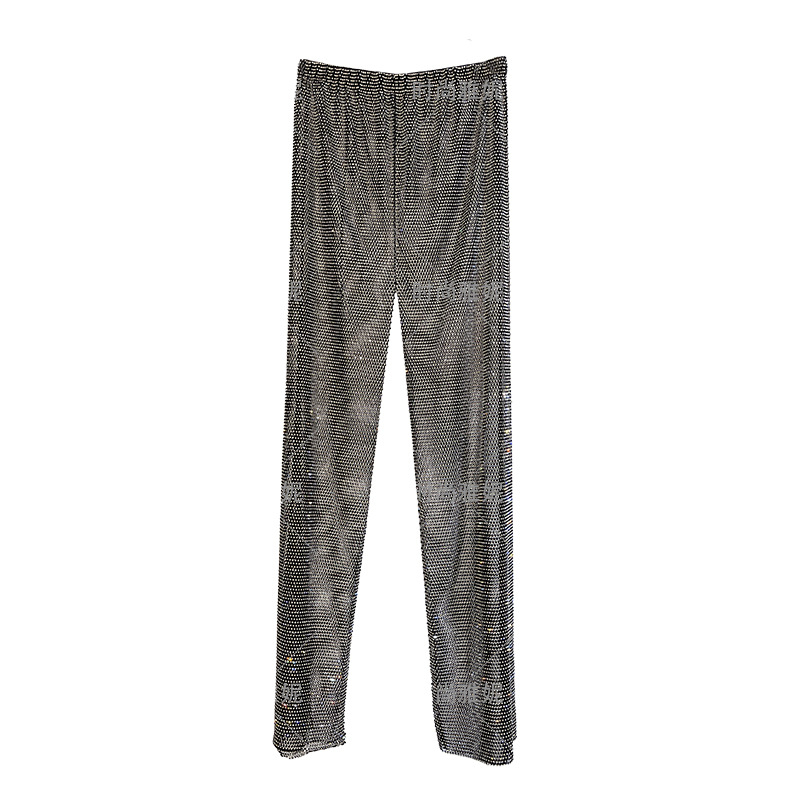 Női casual nadrág, egyenes szabás, poliészter anyag 50-70% tartalom, nyár 2023, friss és aranyos stílus