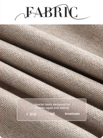 Pantaloni elastici talie înaltă drepti, căptuți cu fleece, pentru toamnă-iarnă 2025, țesătură TR PVC ≤30%, model solid