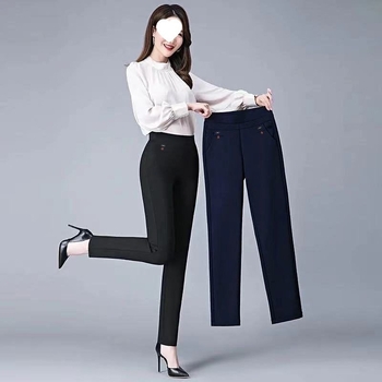 Egyenes szárú nadrág fleece béléssel, téli kiadás 2025, 90-95% poliészter tartalom, poliészter szövet, normál vastagság