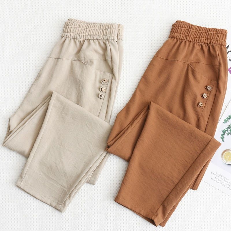 Pantaloni casual femei, drepți, lungime 9/10, țesătură țesută, 90–95% lână, cu buzunare