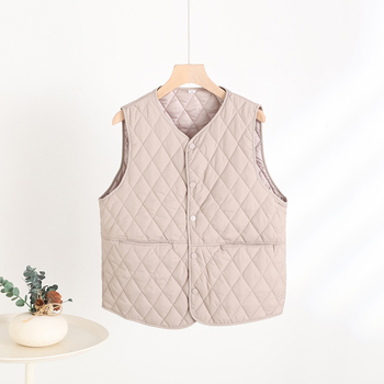 Ženski vest u kardigan stilu za svakodnevnu vožnju, V-izrez, punilo sličnog svili, glavna tkanina 90–95% Spandex