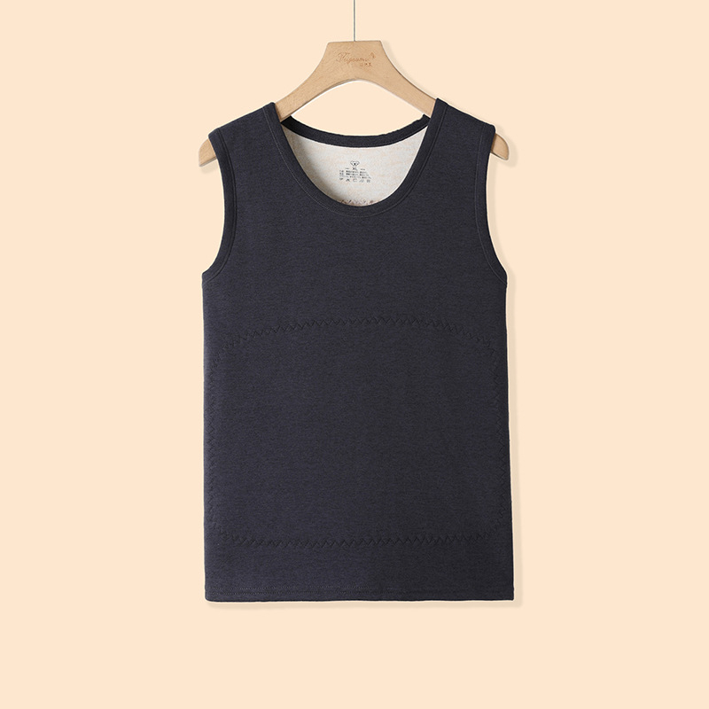 Ženska flis vesta, topla poliester tkanina, kardigan stil, za žene srednje dobi i starije, zima 2025