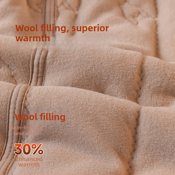 Vesta feminină căptușită cu fleece, toamnă-iarnă 2025, stil elegant pentru naveta urbană, model houndstooth, țesătură viscoză-poliester (90-95% poliester), lungime medie