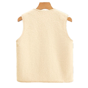 Aitas vilnas mēteļa žakete ar flīsa odai, rudens-ziemas bieza ārējā apģērba vidējā vecuma un vecākiem cilvēkiem