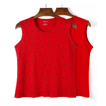 Vesta din bumbac fără mâneci pentru femei, guler rotund, 100% bumbac, țesătură subțire, potrivită pentru toate sezoanele