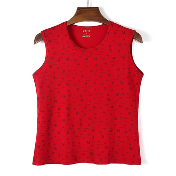 Vesta din bumbac fără mâneci pentru femei, guler rotund, 100% bumbac, țesătură subțire, potrivită pentru toate sezoanele