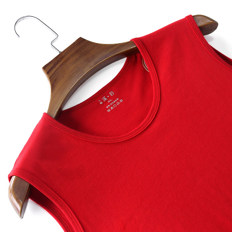 Vesta din bumbac fără mâneci pentru femei, guler rotund, 100% bumbac, țesătură subțire, potrivită pentru toate sezoanele