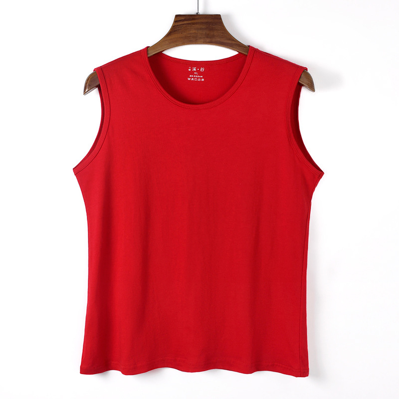 Vesta din bumbac fără mâneci pentru femei, guler rotund, 100% bumbac, țesătură subțire, potrivită pentru toate sezoanele