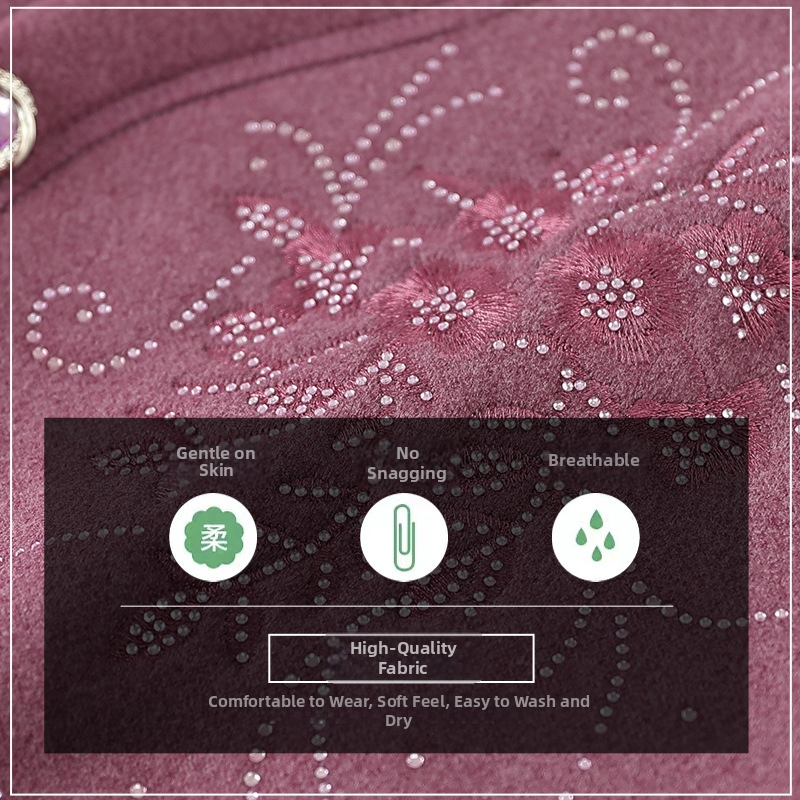 Siltā ziemas veste sievietēm ar flīsu odere - ikdienas stils, vecāka gadagājuma cilvēkiem, poliesteris >95%, garums 50–65 cm