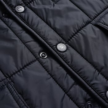 Мъжки дебел флийсов жилет с множество джобове, V-образно деколте, тясна кройка, едноредово закопчаване