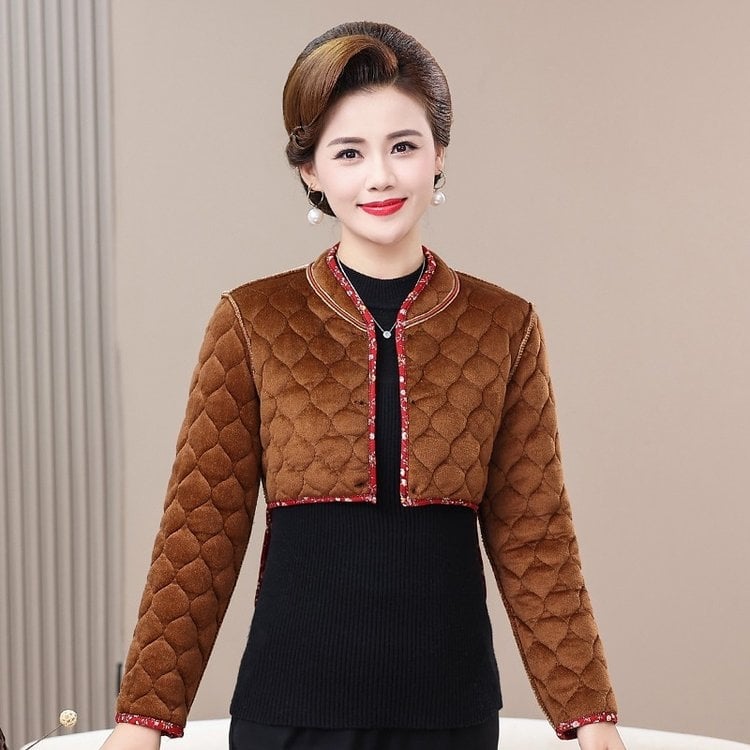 Șal-Încălzitor pentru Umar și Gât pentru Somn, căptușit cu fleece, mâneci lungi, pentru femei de vârstă mijlocie și în vârstă, protecție împotriva frigului, pentru toate anotimpurile