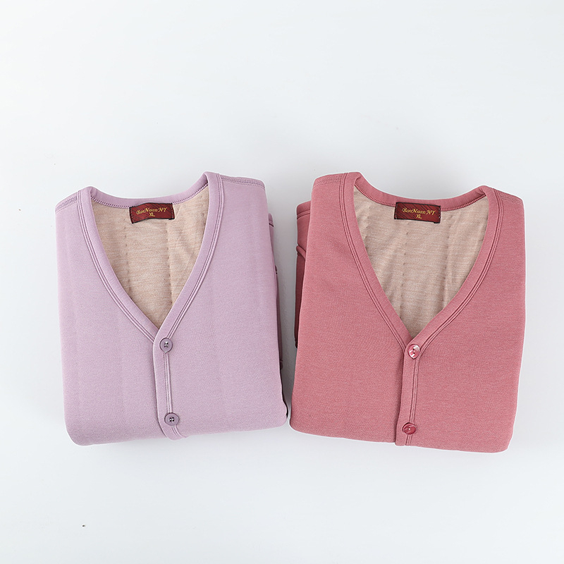 Vesta casual pentru femei în vârstă, poliester gros (>95%), căptușită pentru căldură, lungime normală 50–65 cm, stil japanez/coreean lejer.