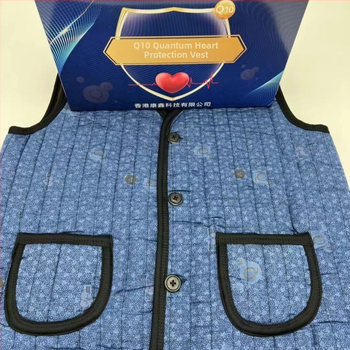 Vesta za osobe srednje dobi i starije, debelo prešivena poliester tkanina, izgled imitacije kašmira, bez ovratnika, ležerni gradski stil