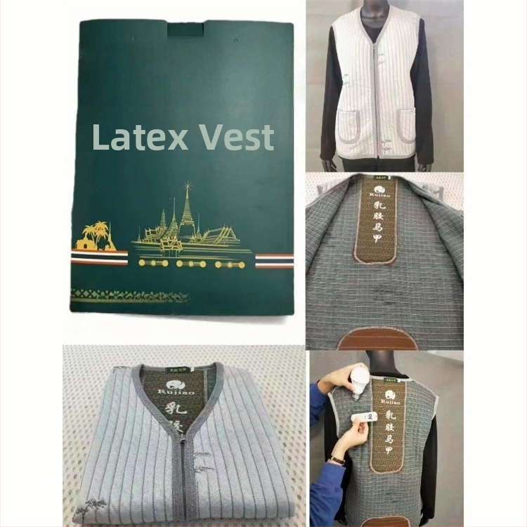 Vesta za osobe srednje dobi i starije, debelo prešivena poliester tkanina, izgled imitacije kašmira, bez ovratnika, ležerni gradski stil