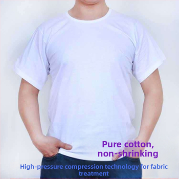 Памучен потник без ръкави за мъже в средна възраст, свободна кройка, еднотонен модел, прав кант, лятна ежедневна употреба