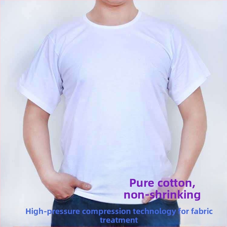 Памучен потник без ръкави за мъже в средна възраст, свободна кройка, еднотонен модел, прав кант, лятна ежедневна употреба