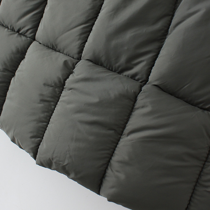 Vīriešu ziemas veste no poliestera ar rāvējslēdzēju, bez kapuces, sānu kabatas, ikdienas valkāšanai