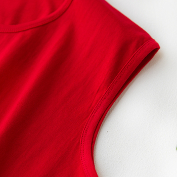 100% medvilninė moterų be rankovių liemenė su plačiomis pečiais, minimalistinis stilius, 2024 vasara, gamybos ciklas 30 dienų