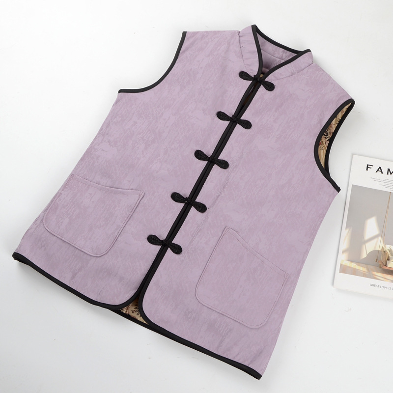 Ženski vuneni prsluk s ovčjim krznom, kratak kardigan stil, poluotvoren ovratnik