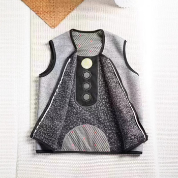 Vestă din fibră de poliester, 90–95% poliester, iarna 2023, stil retro chinezesc