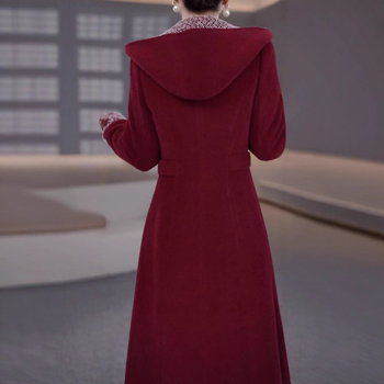 Női kardigán és szoknya szett, 2025 tél, középméretű szoknya, hosszú ujjú, anyag: Egyéb elasztánnal