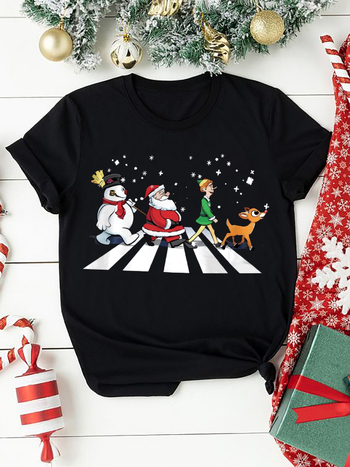 Dreamland полиестер-еластан Пуловер Т‑шърт с кръгло деколте и къси ръкави