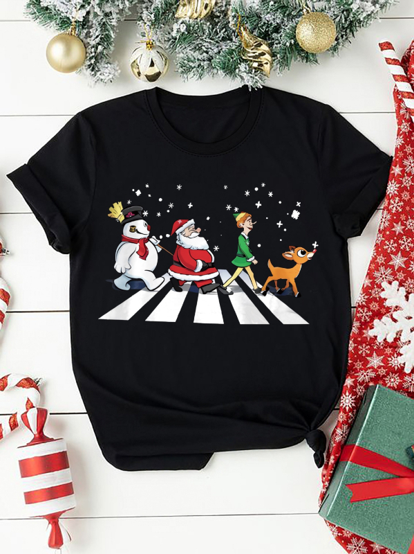 Dreamland полиестер-еластан Пуловер Т‑шърт с кръгло деколте и къси ръкави